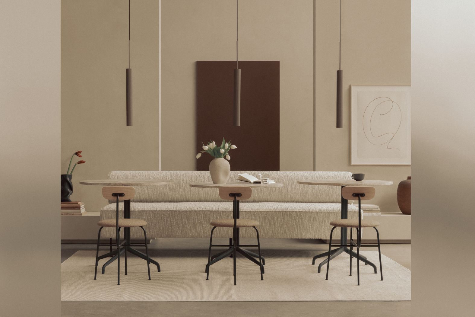 Tubulaire Rail 3 Pendant lamp Audo Copenhagen
