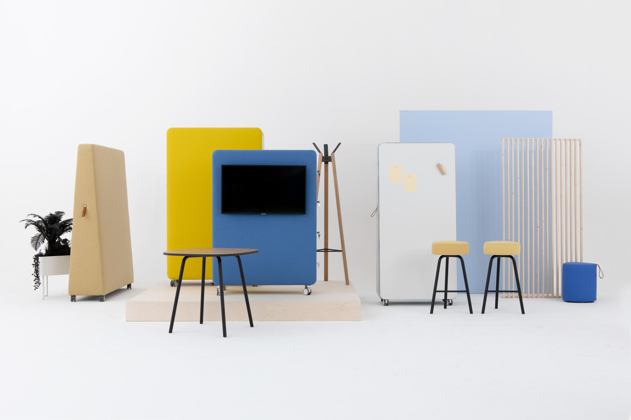 Pillow Space acoustic / room divider Cascando