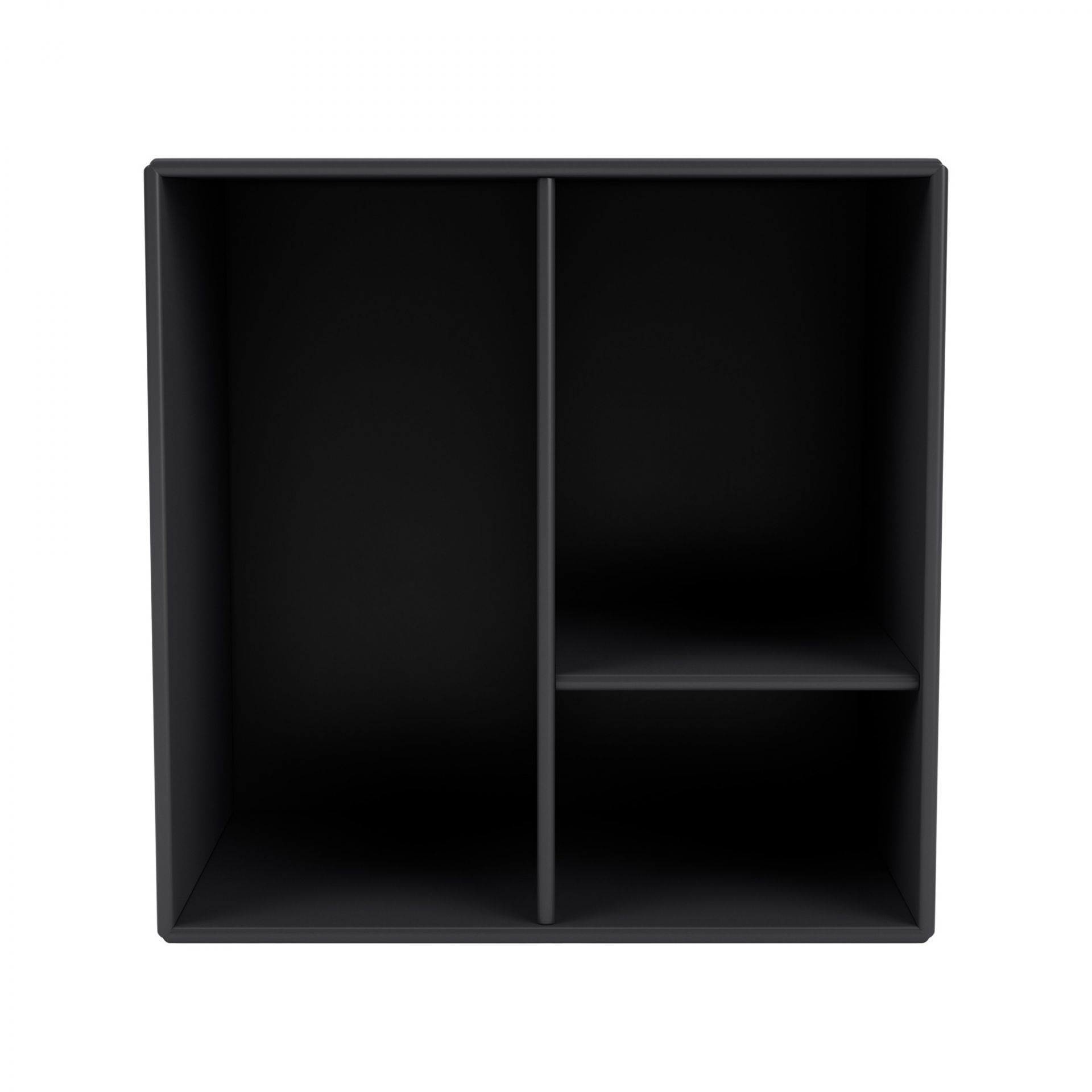 Mini module with shelves, anthracite, Montana SINGLE PIECES