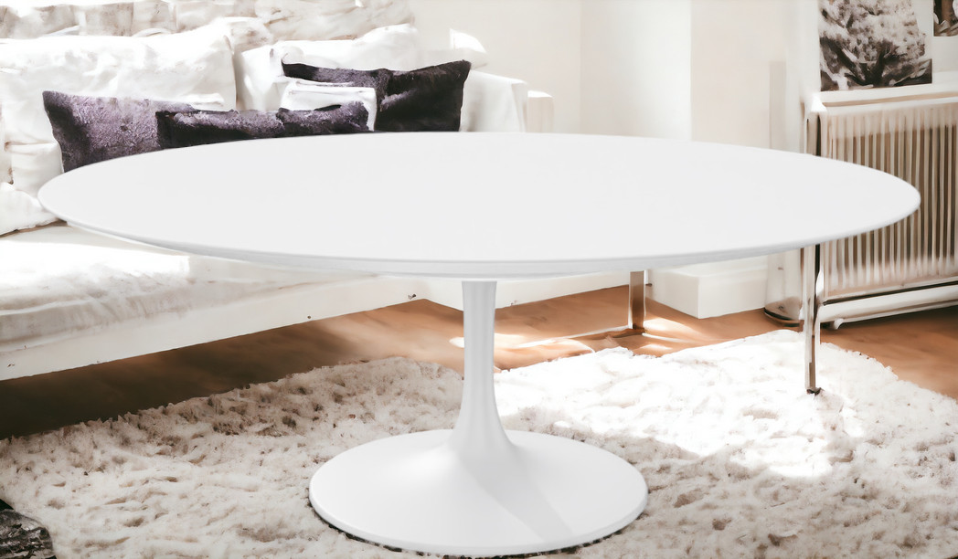 Saarinen oval coffee table H 39 cm Knoll International  