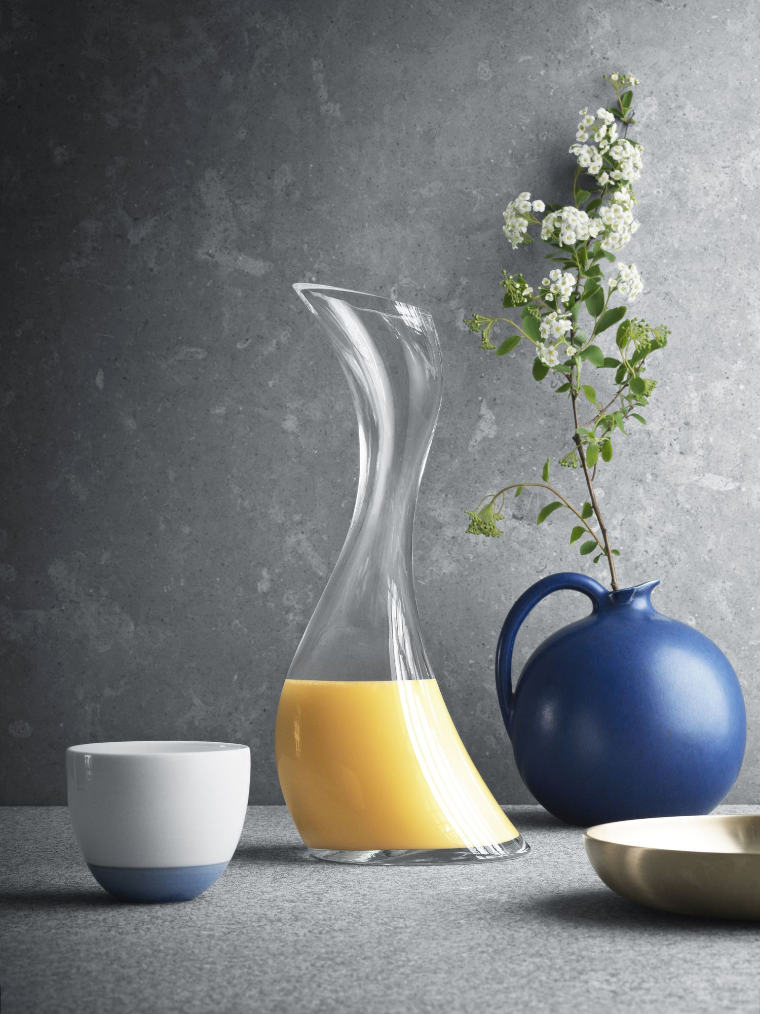 Cobra Carafe clear glass Georg Jensen SINGLE PIECES