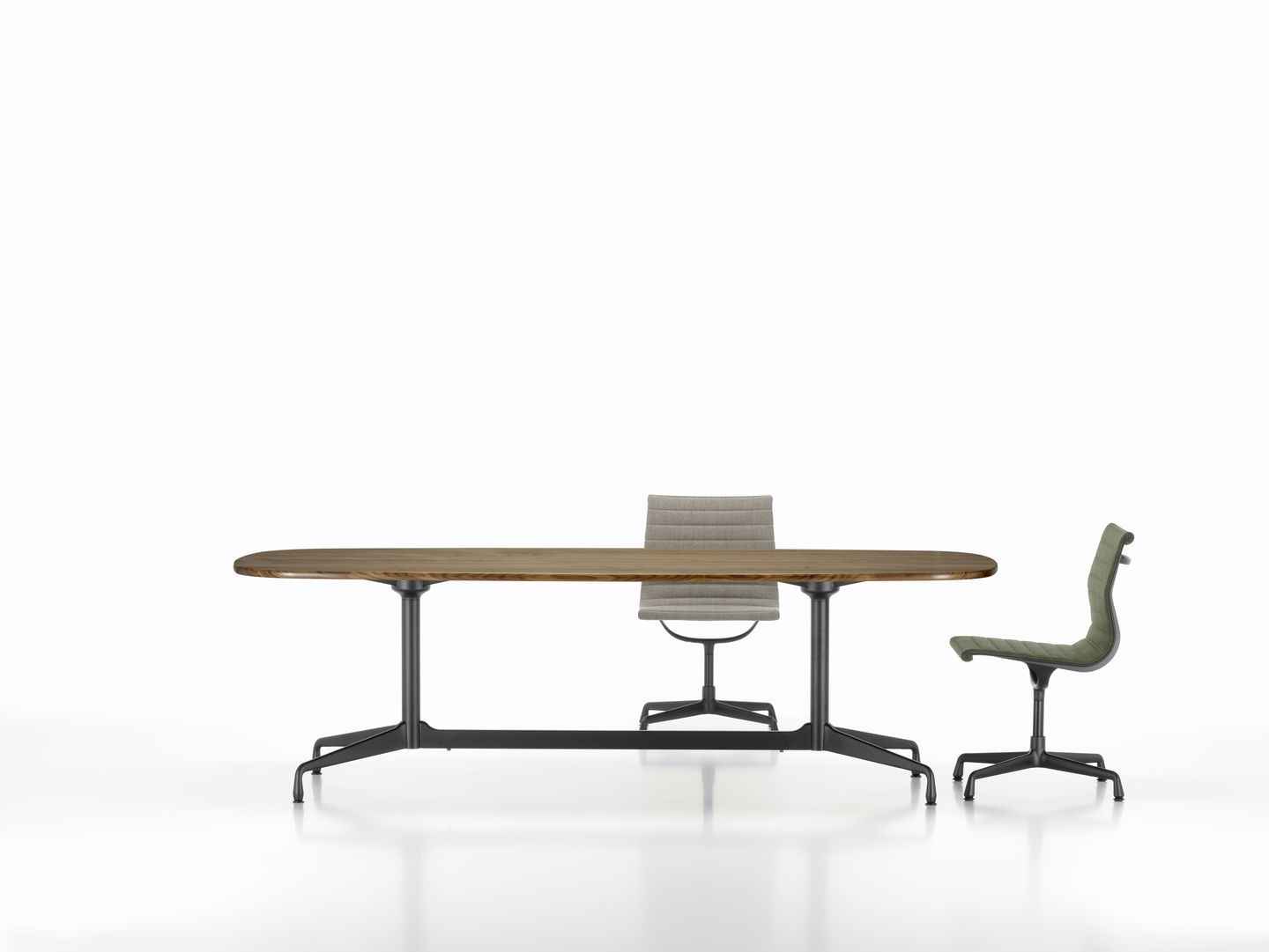 Eames Segmented Table Dining Dining Table Boat Shape 220 cm Vitra