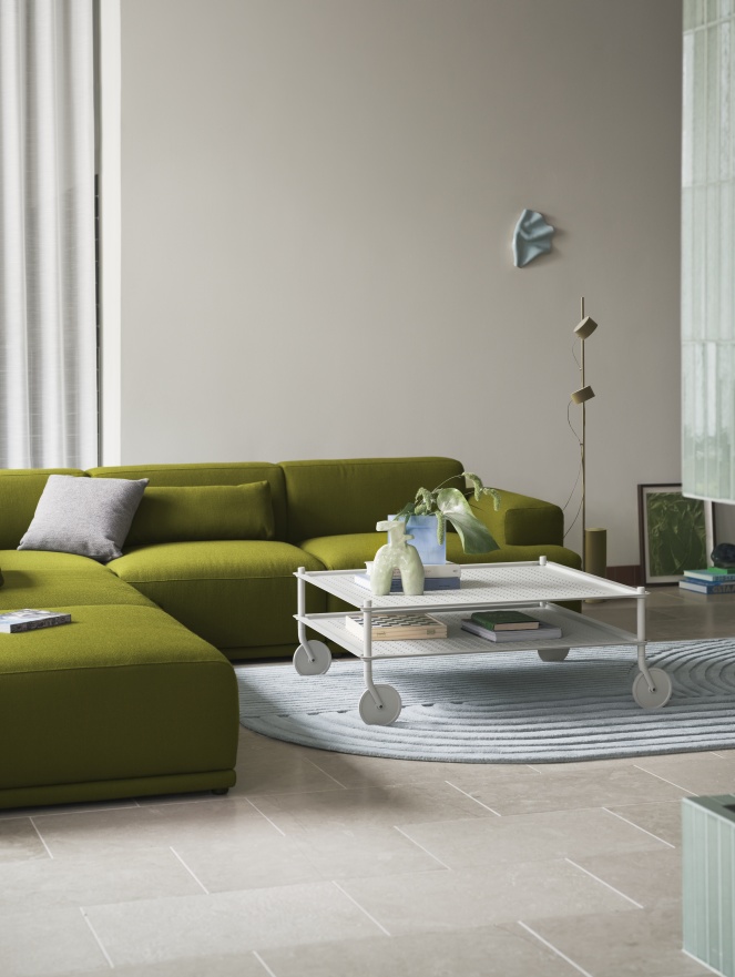 Flow Coffee Table Coffee Table on castors Indoor / Outdoor Muuto