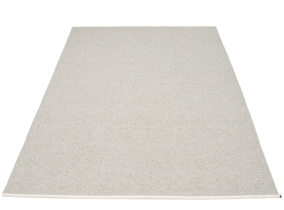 Mono Plastic Rug 230x320 cm Pappelina Fossil grey - Warm grey