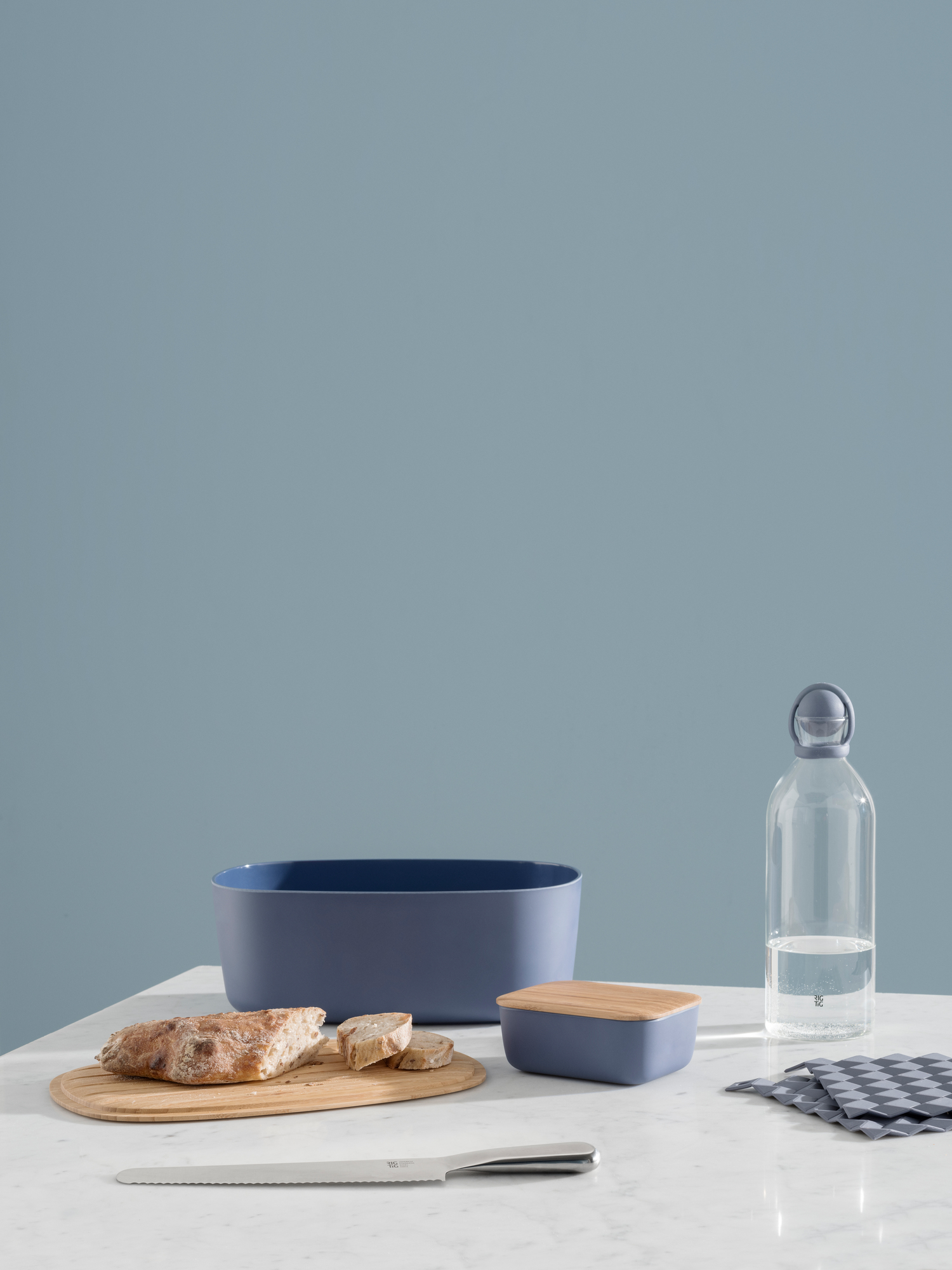Hold-On potholders RIG TIG by Stelton Blue SINGLE PIECES