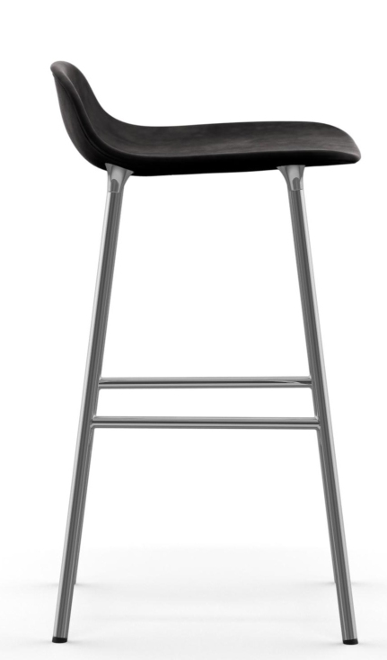 Form Barstool  H 65 cm Steel Upholstered Normann Copenhagen