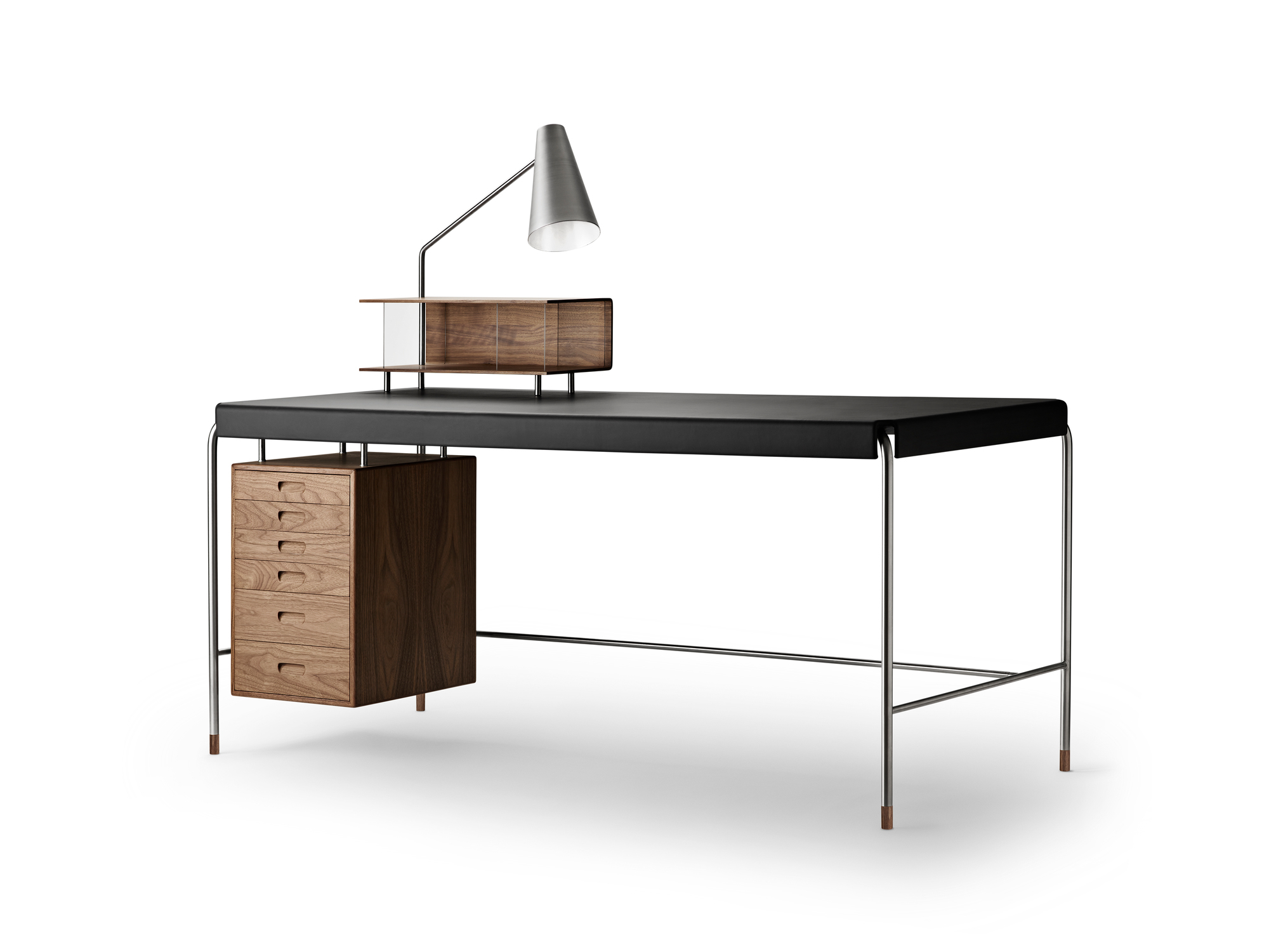 Society Table worktable Walnut Carl Hansen & Søn