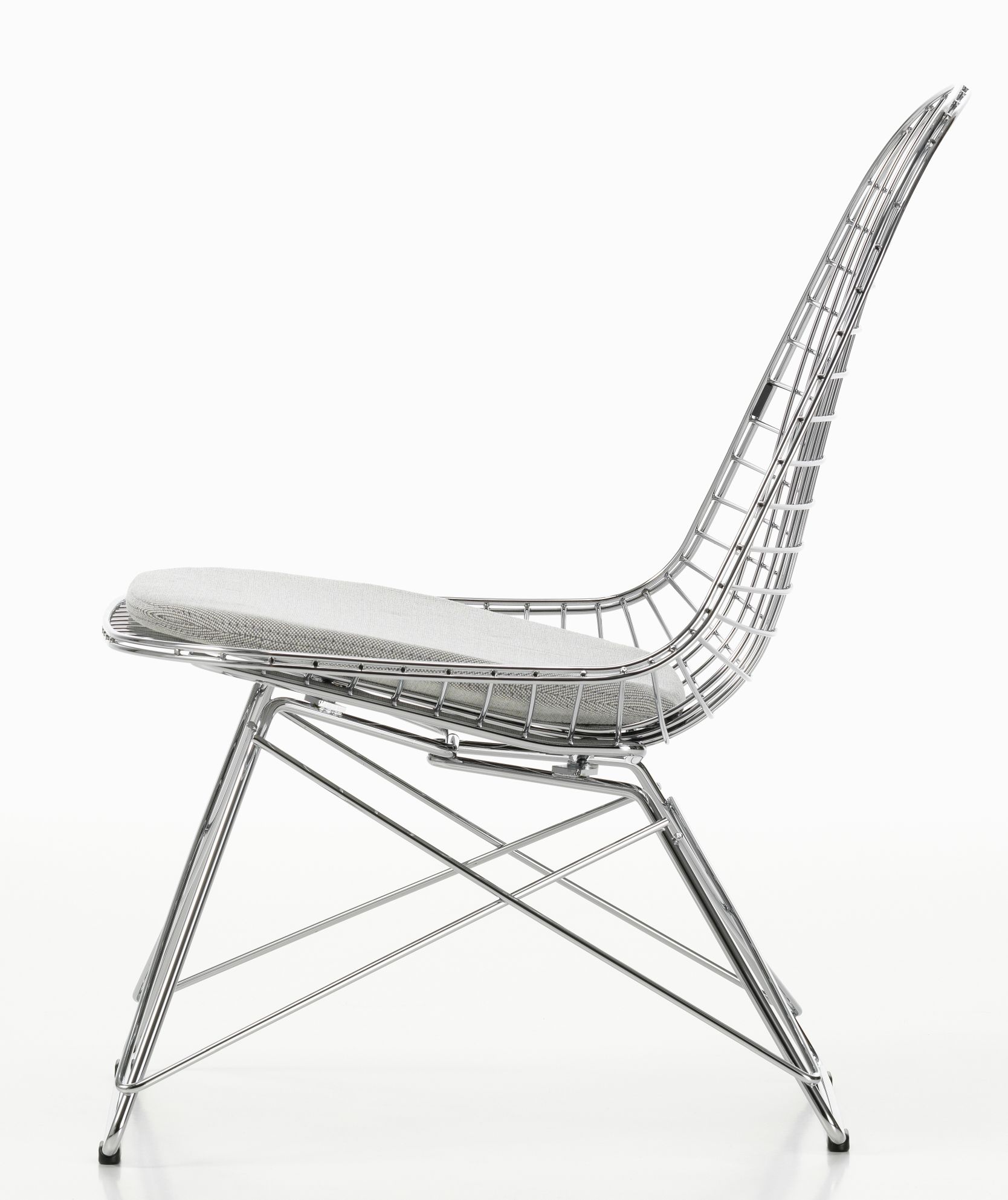 LKR-5 Wire Chair Chair with Seat Cushion Vitra