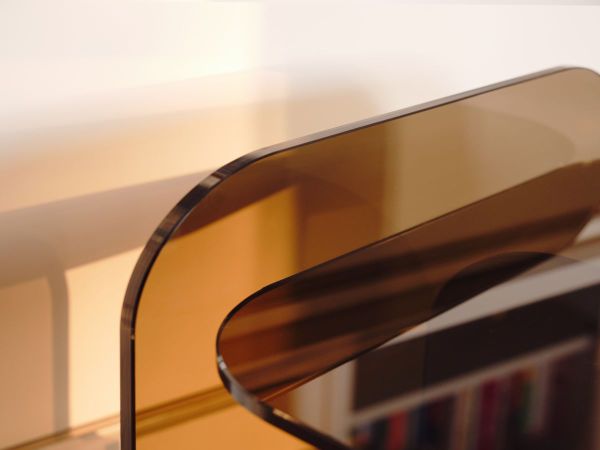 Sol Side Table ClassiCon Parsol glass bronze