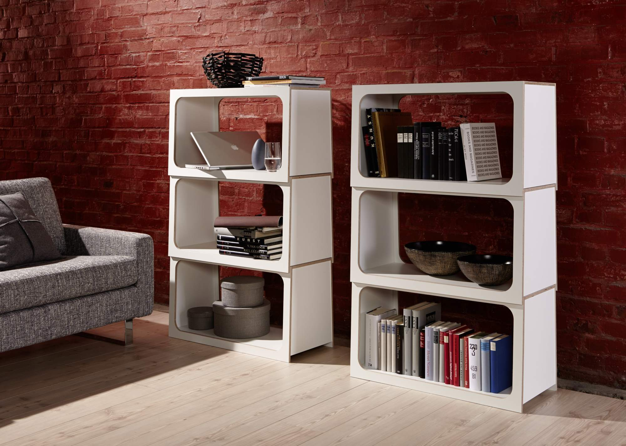 Boxit Regalmodul Müller Möbelwerkstätten -weiss