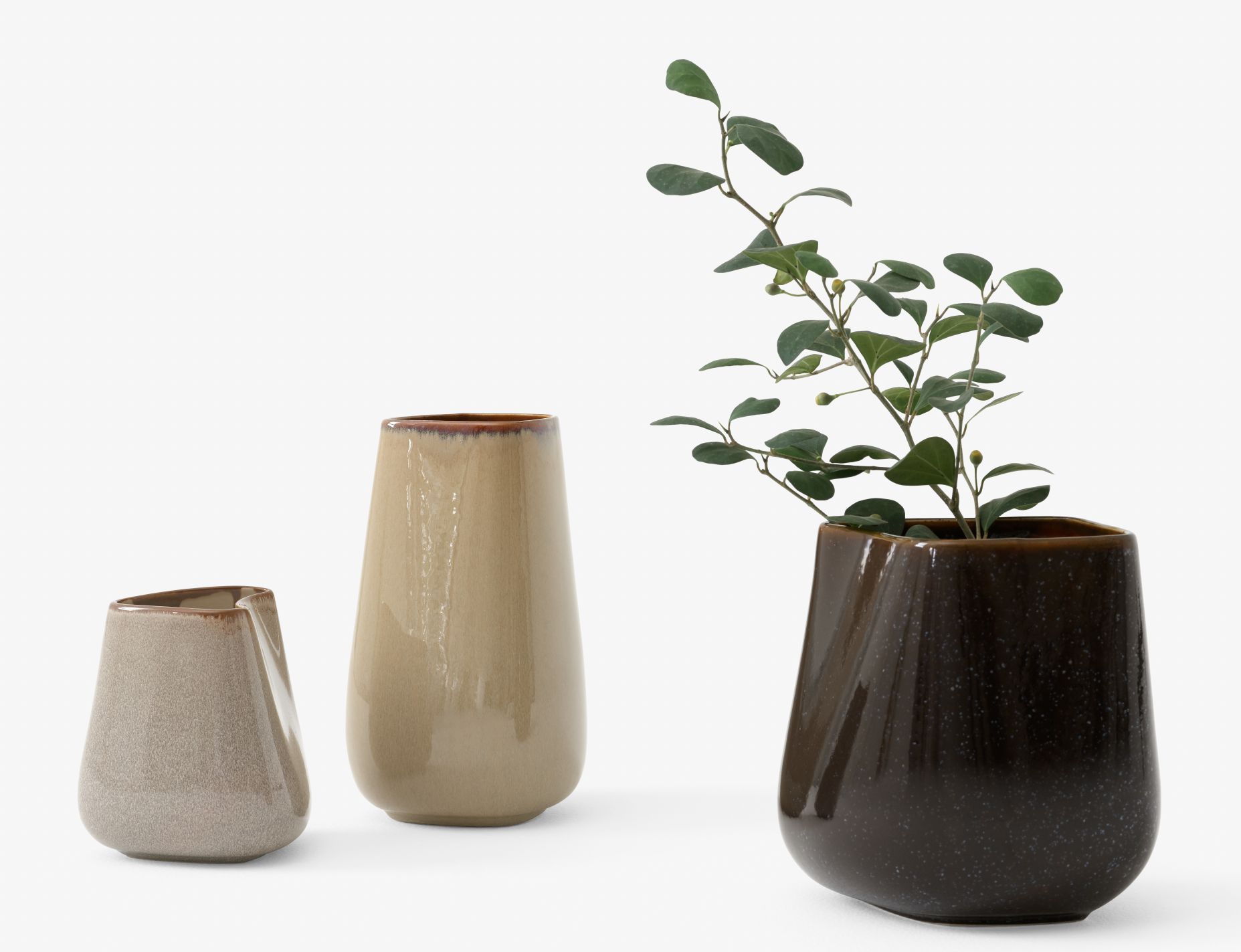 Ceramic Vase SC66-SC68 AndTradition SINGLE PIECES