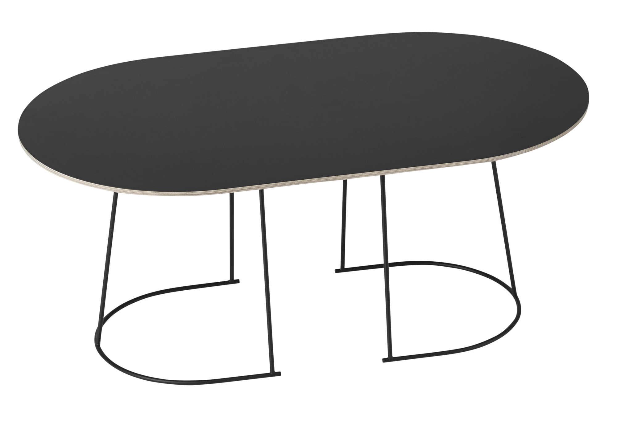 Airy Coffee Table Medium Coffee Table Muuto Plum