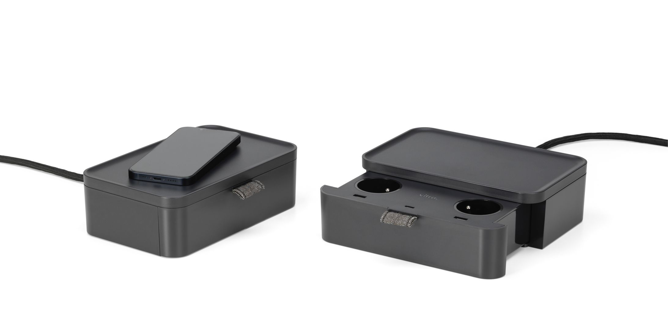 Ampi Wireless Charger and Multiple Socket Vitra