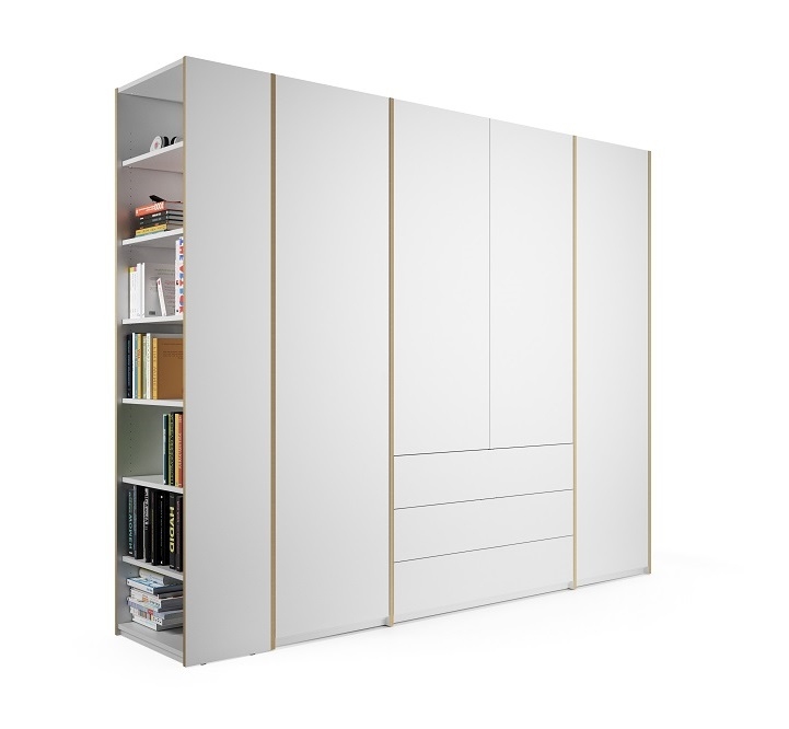 MODULAR PLUS Wardrobe Add-on shelf Left Müller Möbelwerkstätten