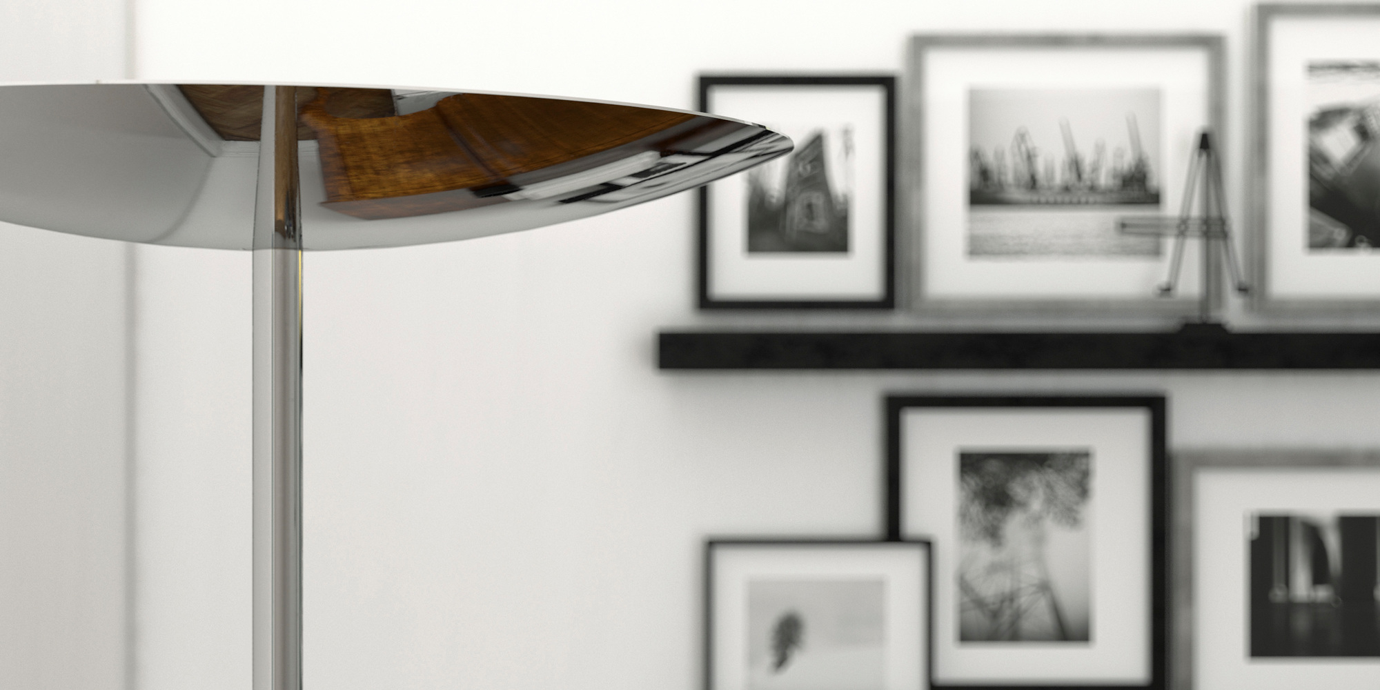 Classic LED Floor lamp Belux Black