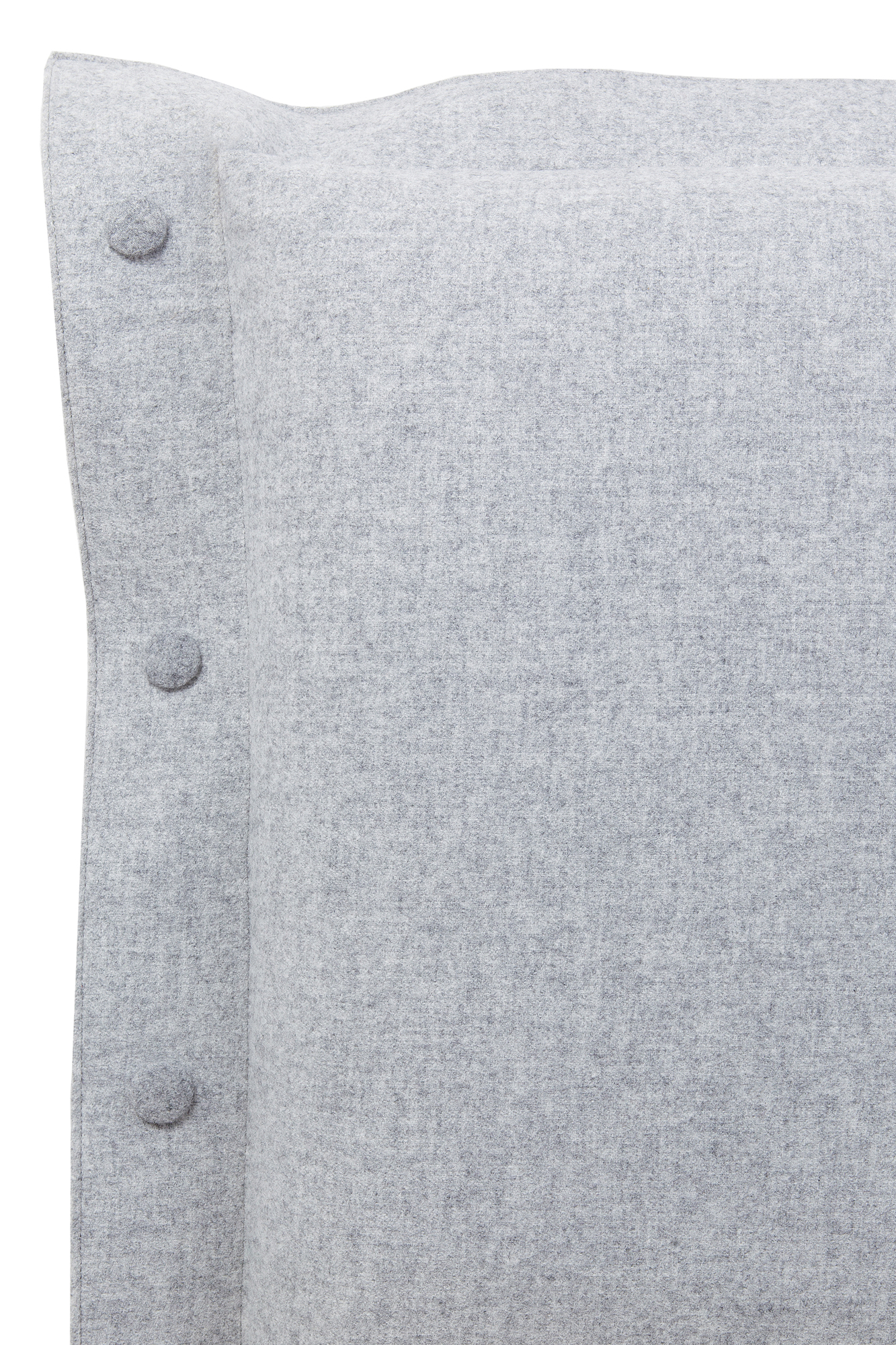 Pure bed upholstery for headboard 180 x 200 cm Velito light gray Hans Hansen