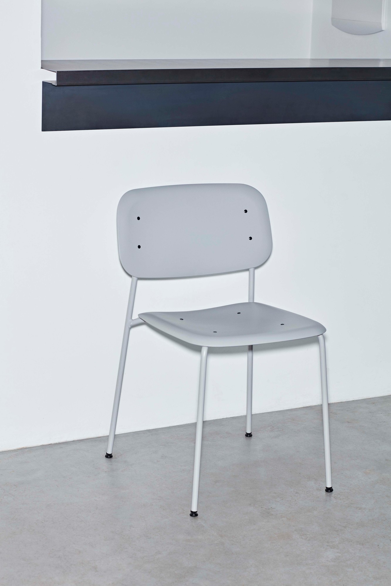 Soft Edge 45 Chair Soft grau Hay Soft Edge 45 Chair Soft grau Hay