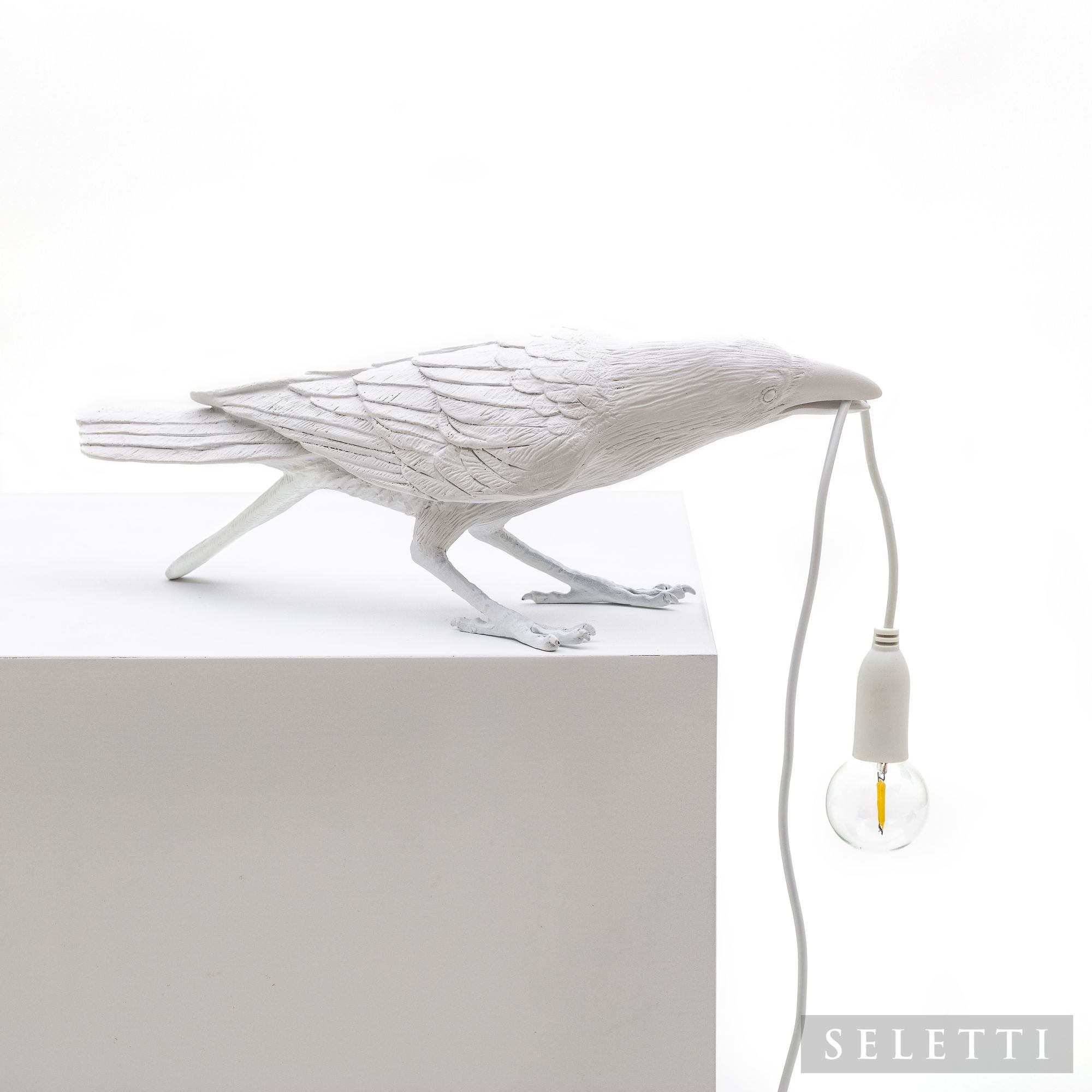 Bird Lamp Playing white lamp Seletti SINGLE PIECES