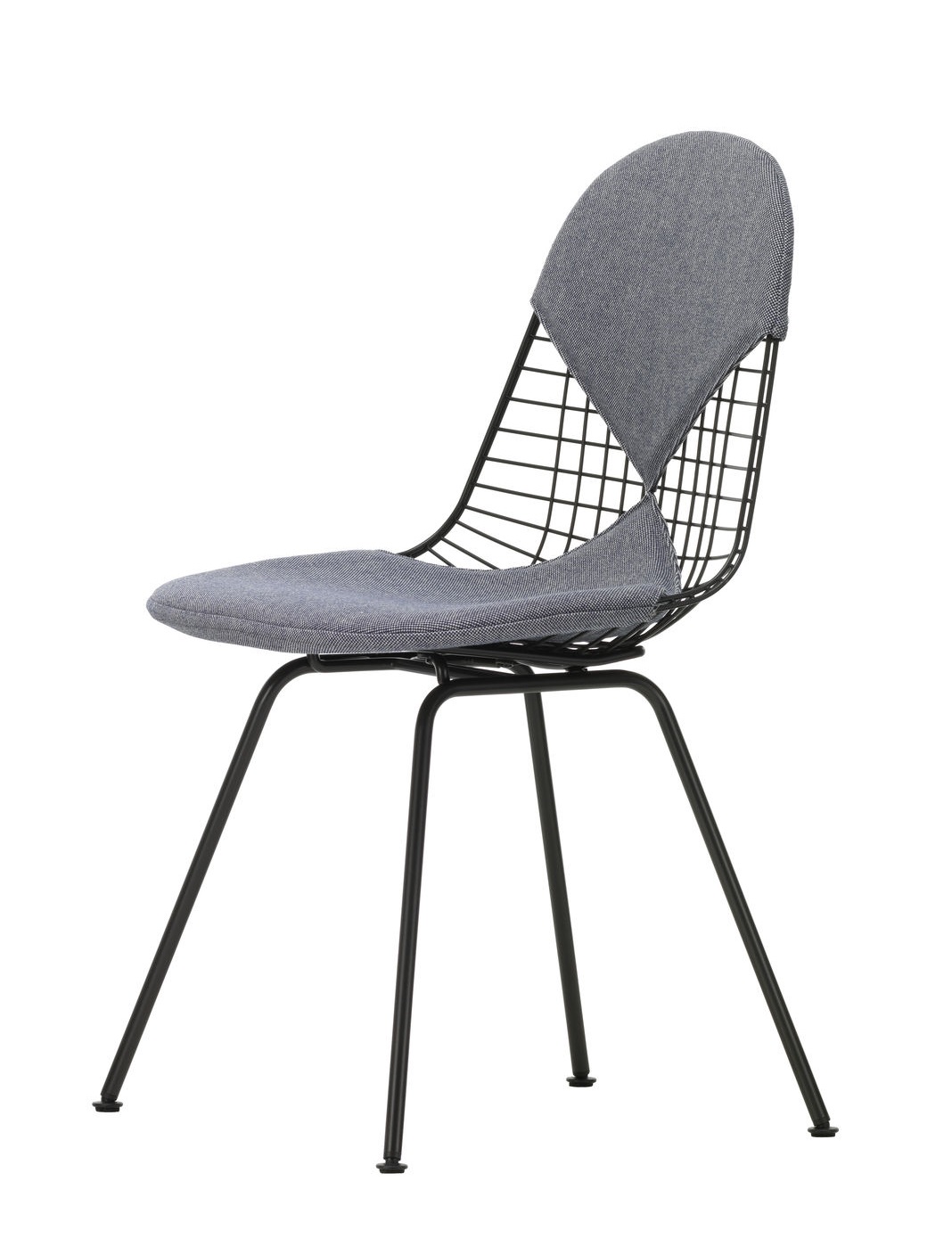 DKX-2 Wire Chair Chair with Seat and Back Upholstery Vitra