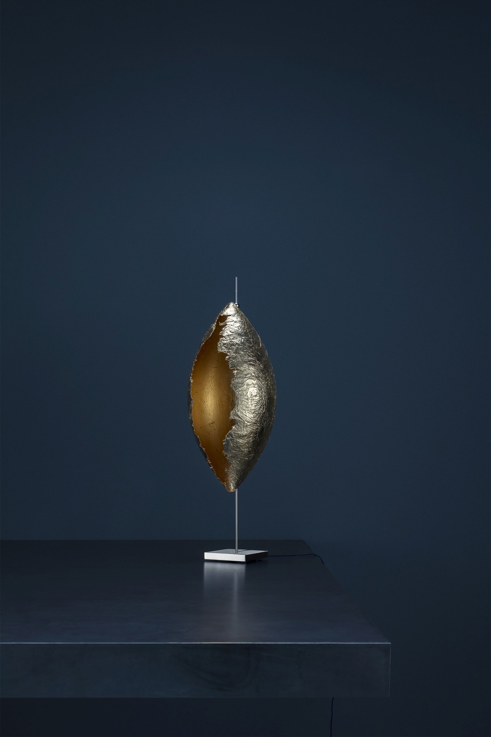 Malagolina table lamp gold Catellani & Smith
