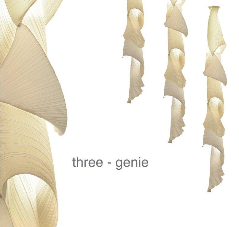 Three-Genie Pendant light Alexandra Tsoukala
