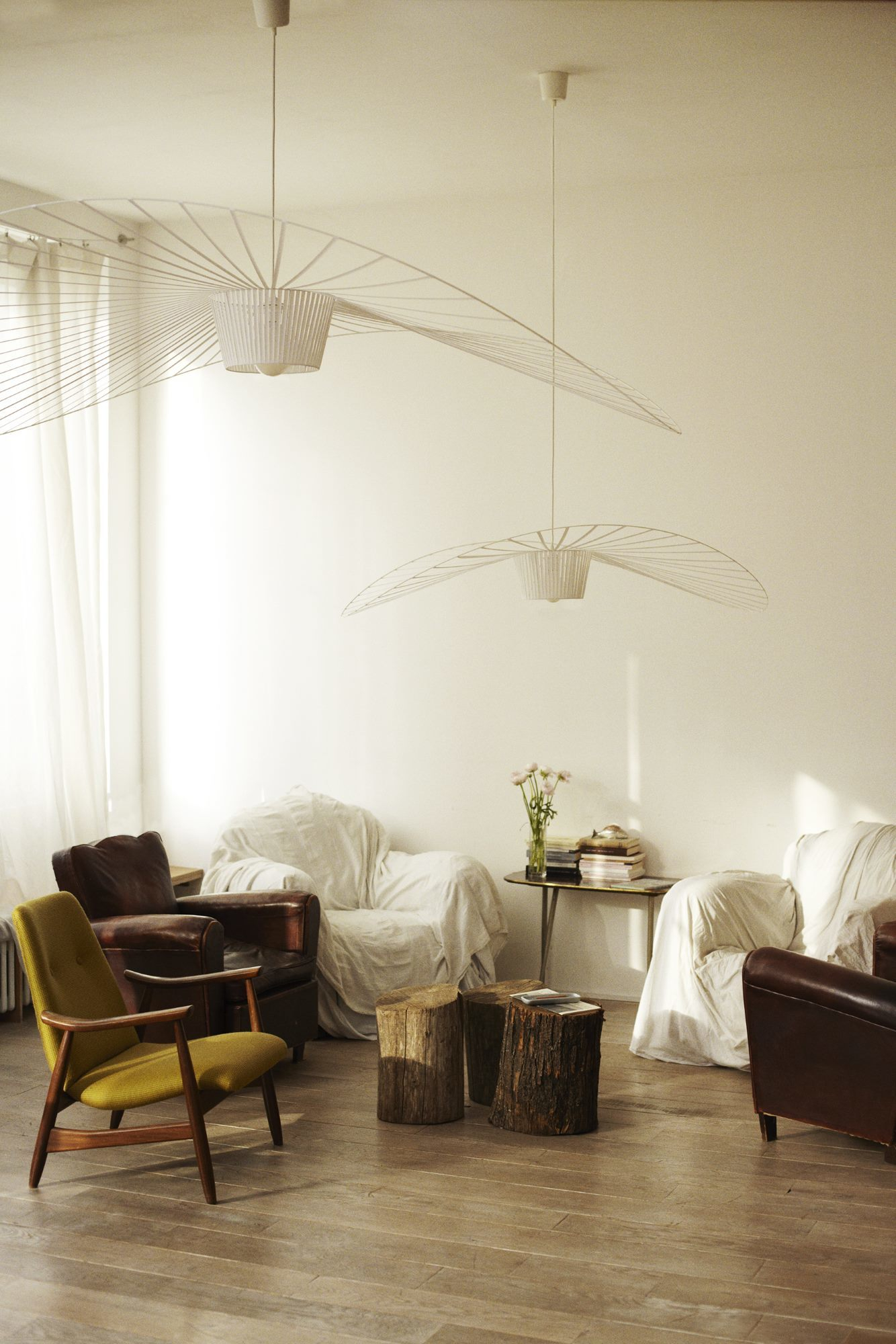 Vertigo Pendant Lamp Large White Petite Friture SINGLE Piece