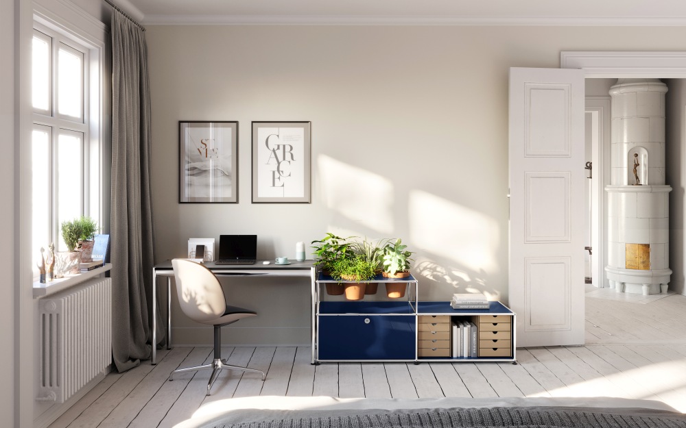 USM HALLER Table 125 x 50 cm Home Office