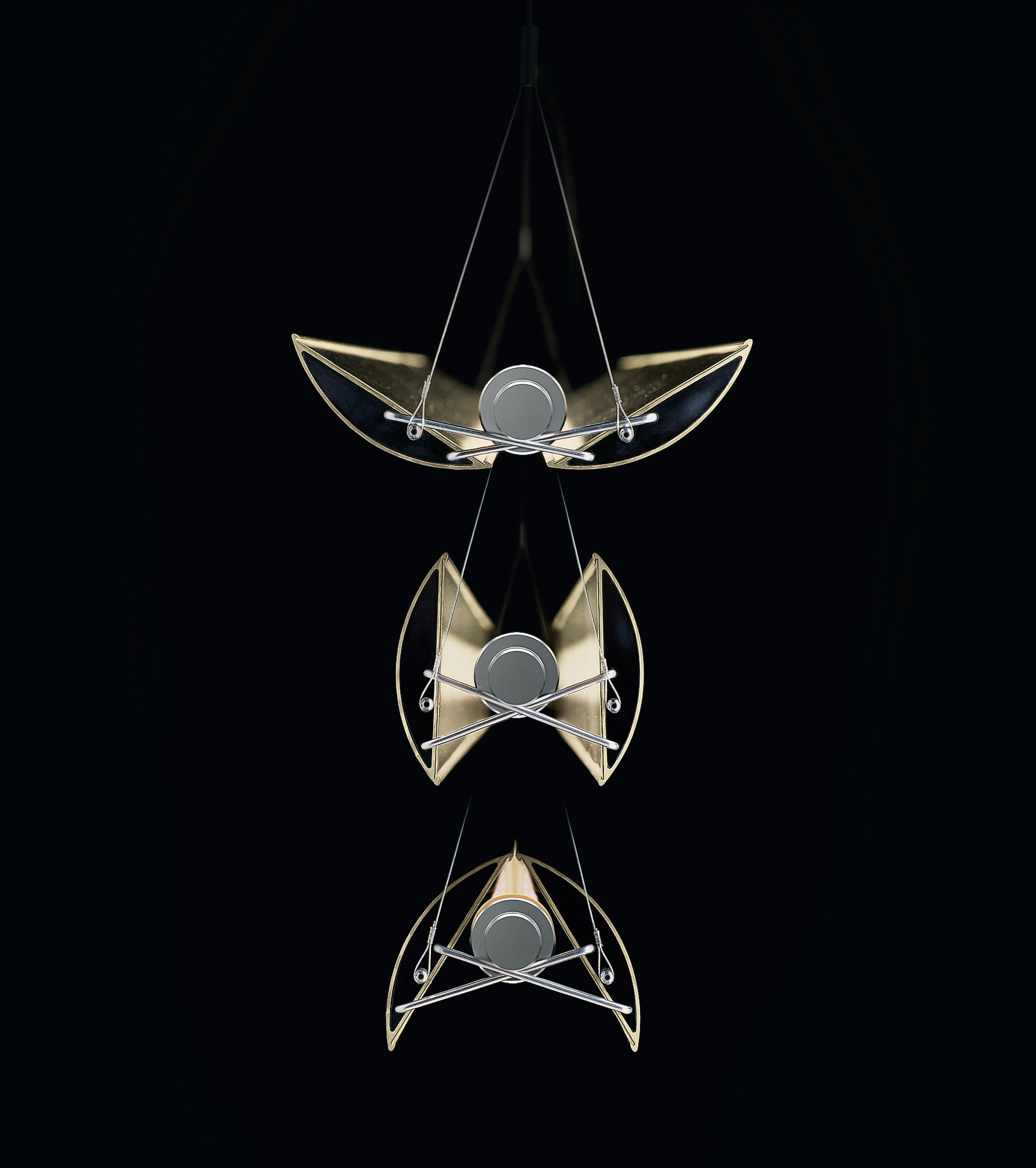 Updown 30 Pendant light Belux Black 3000K Dimmable