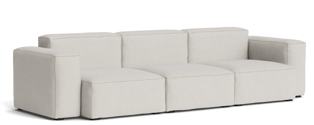 Mags Soft Sofa Low armrest 3-seater Combination 1 Hay