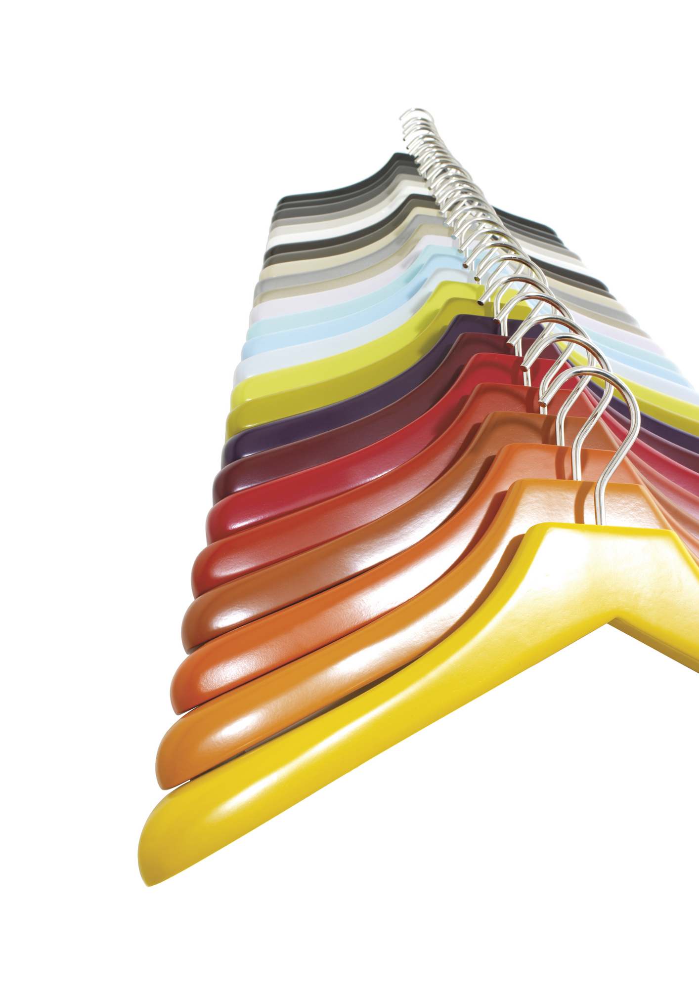 0112. Coat Hanger Citrus Yellow / Hook Chrome Matt Schönbuch