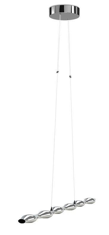 Move Along 6 Pendant light Grau