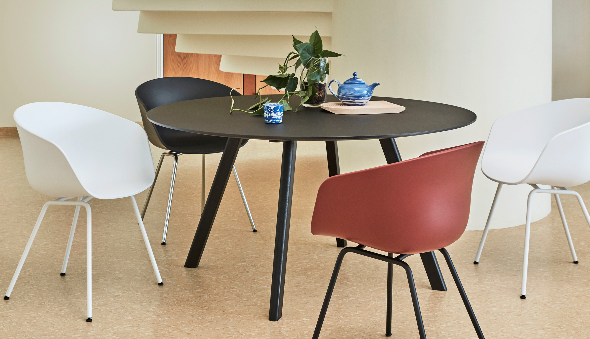 Copenhague CPH 25 Table round Ø 140 cm Hay