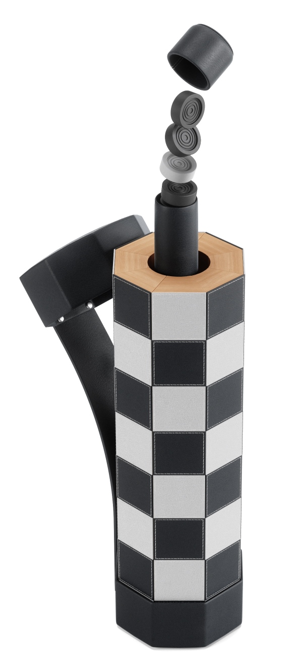 Rolz Chess / Checkers Ser Mobile Chess and Checkers Set Umbra SINGLE PIECES