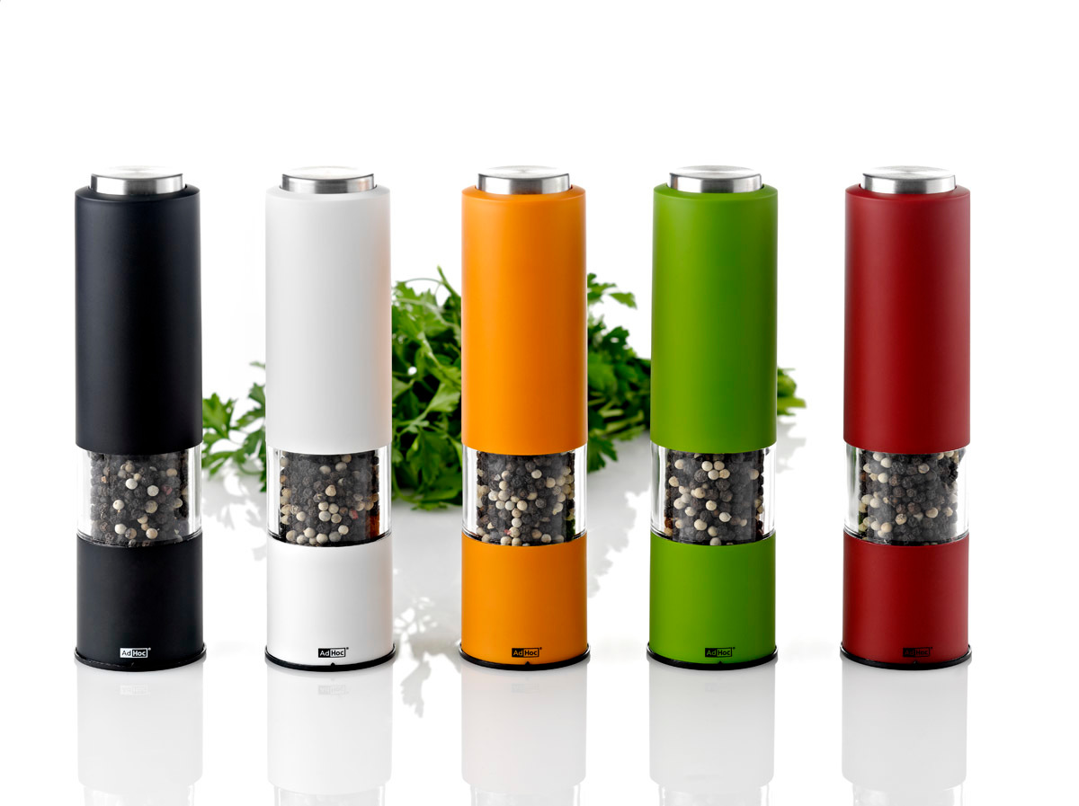 Tropica Electric Pepper or Salt Mill black AdHoc SINGLE PIECES