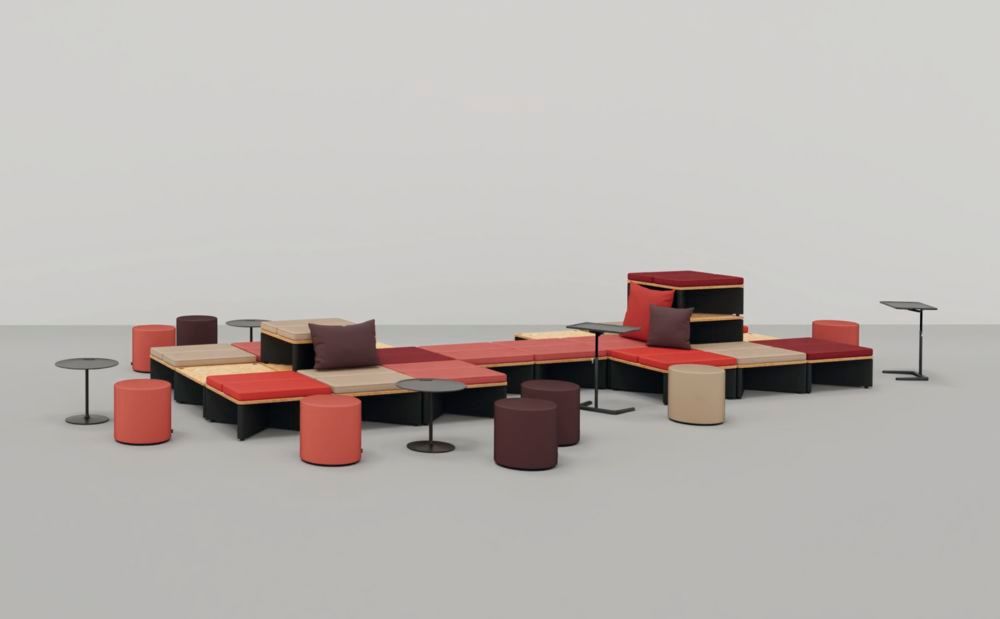 Reset Platform modular platform system Vitra