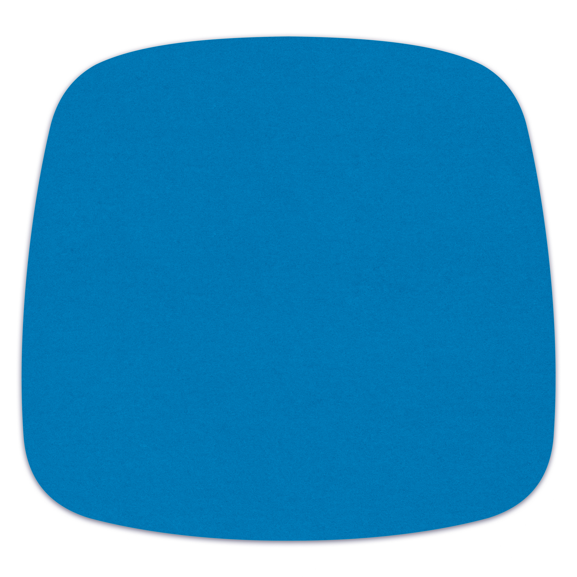 Petrolfarbene Filz Sitzauflage für Eames Plastic Arm Chairs, passend für DAR, RAR, DAW.