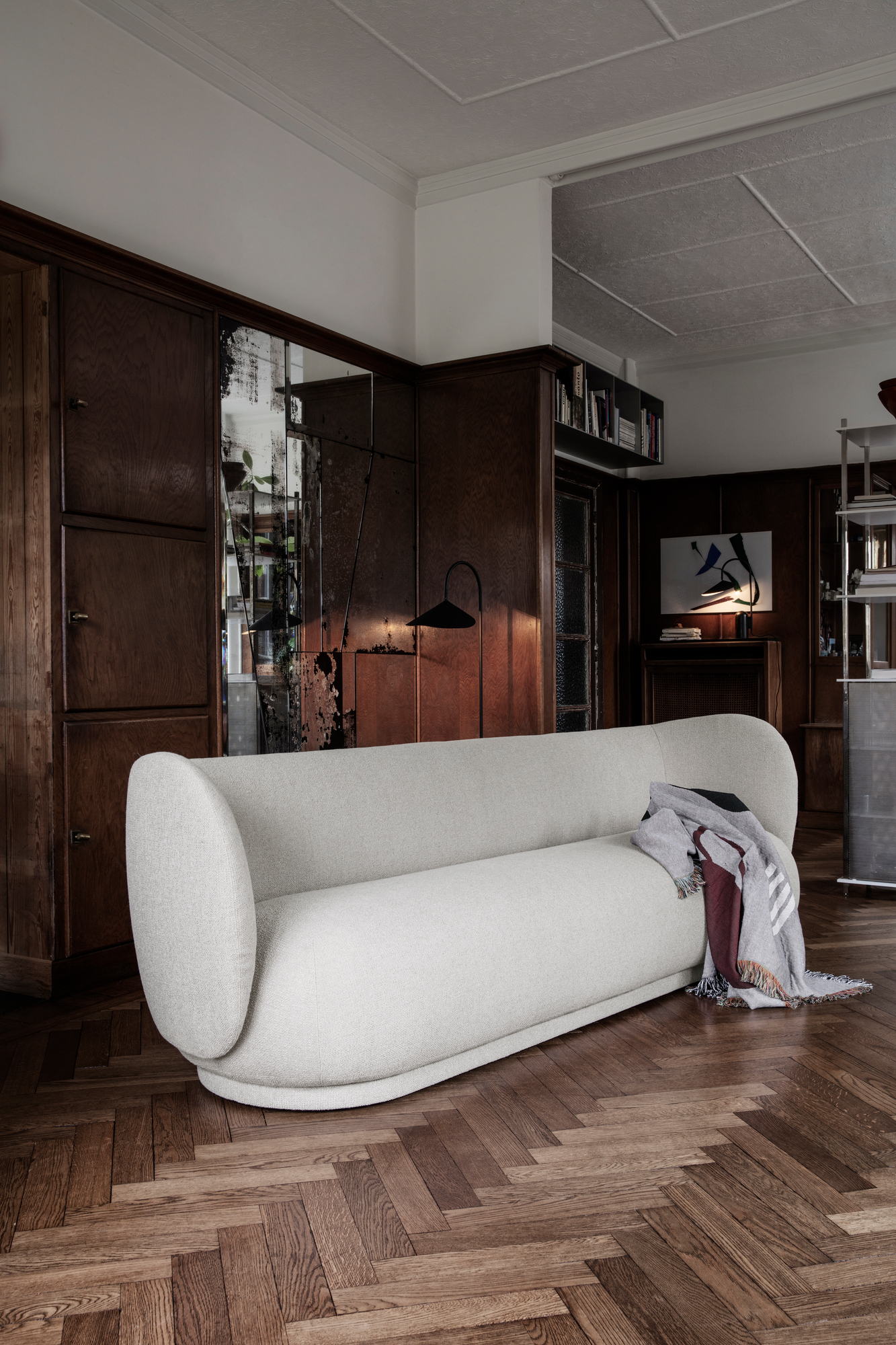 Rico Sofa Brushed 4-seater Ferm Living