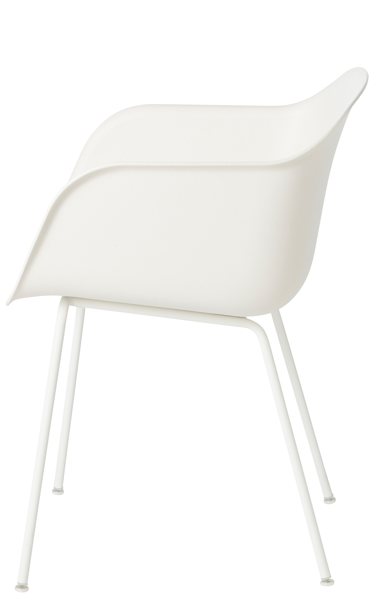 Fiber Armchair Tube Base Chair Muuto