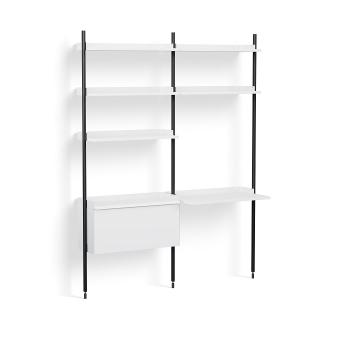 Pier System 12 2 Columns Shelf Hay White-Black Pier System 12 2 Columns Shelf Hay White-Black