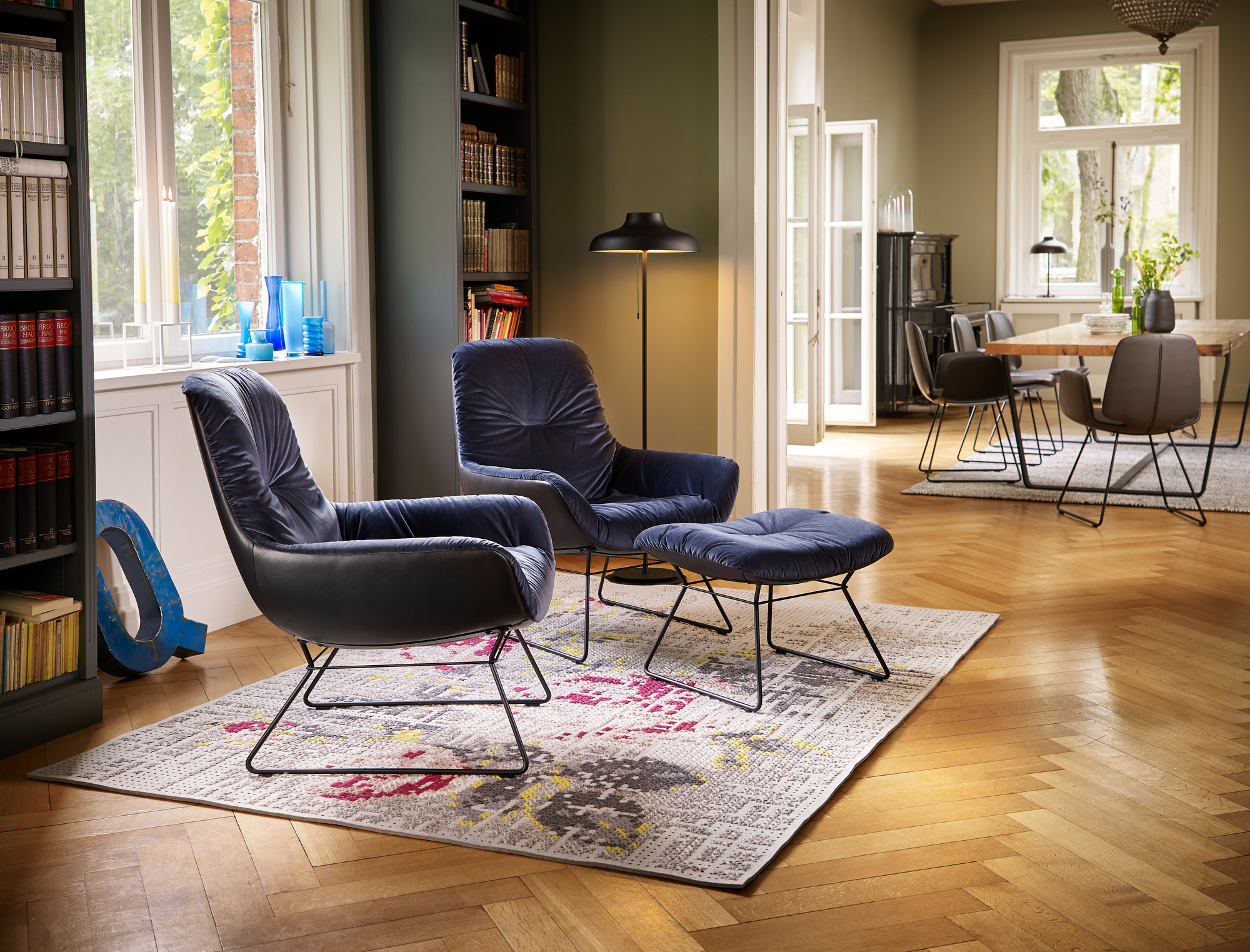 Leya cocktail lounge chair Freifrau Manufaktur