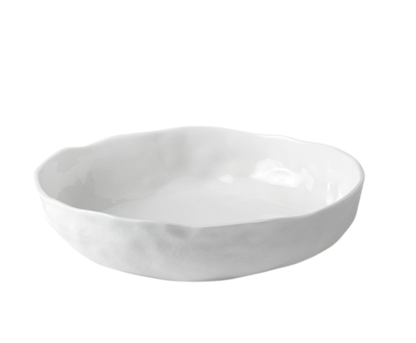 Indulgence" bowl porcelain wheels