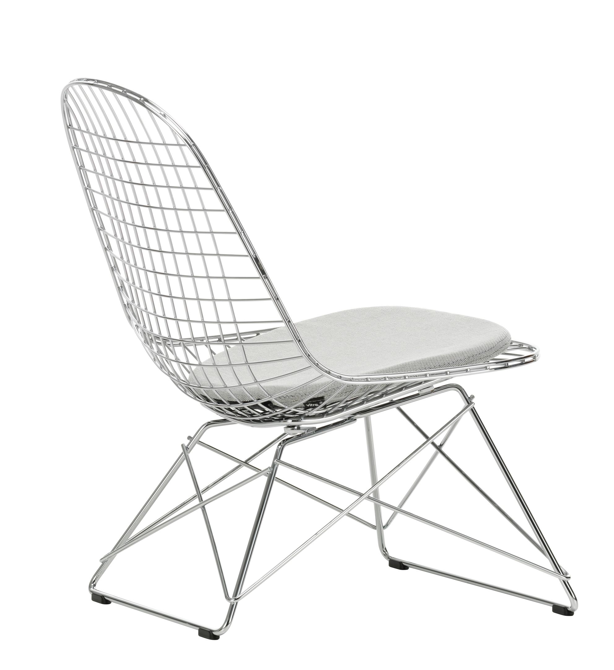 LKR-5 Wire Chair Chair with Seat Cushion Vitra