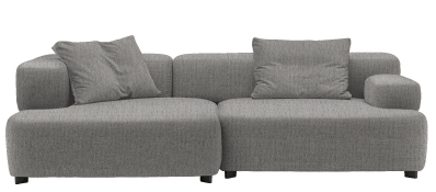 Alphabet 3-Seater Sofa Armrest left Fritz Hansen