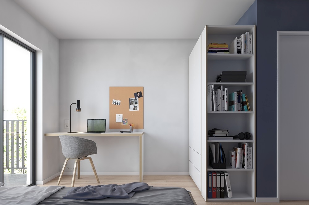MODULAR PLUS Wardrobe Add-on shelf Right Müller Möbelwerkstätten