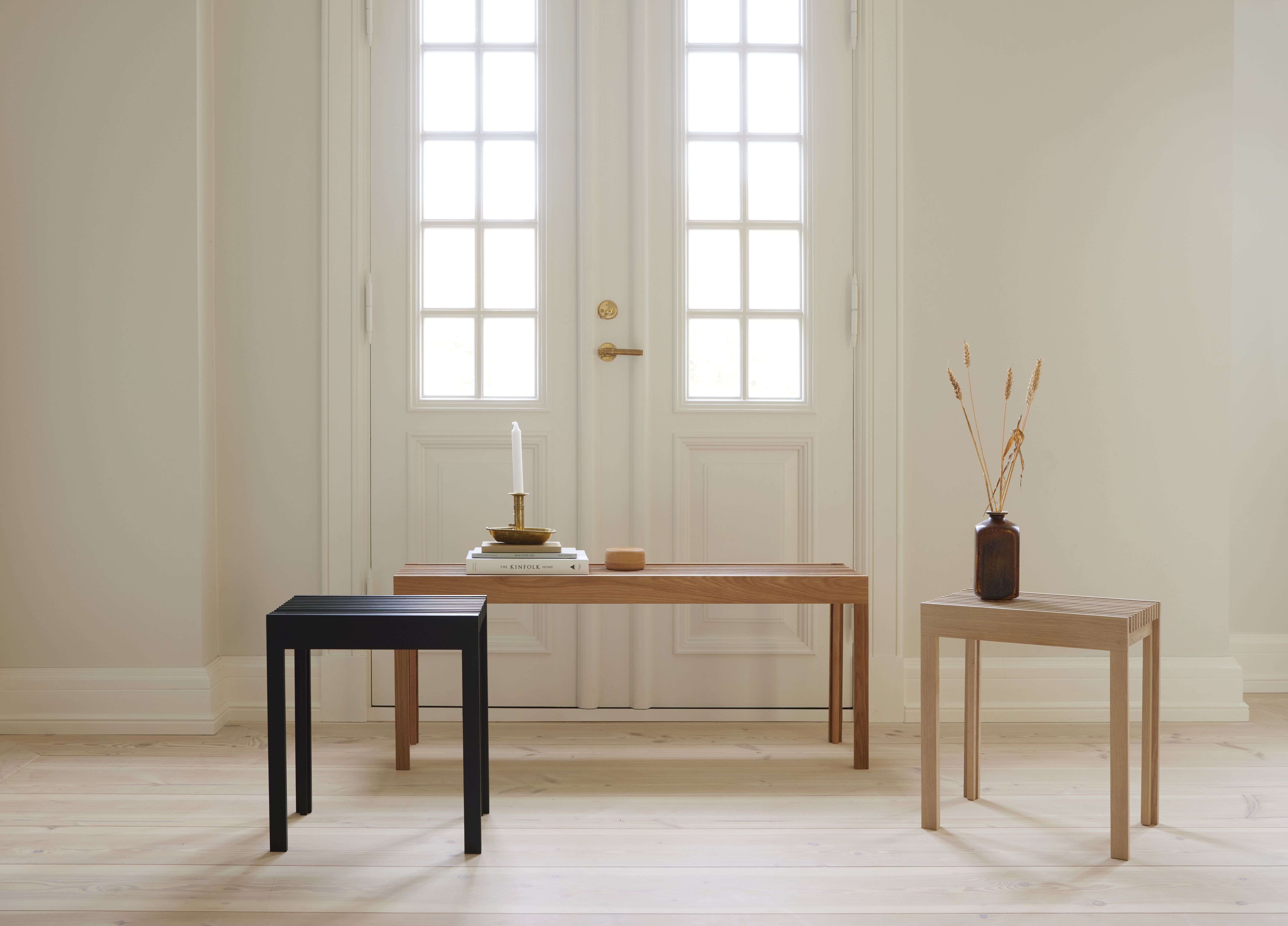 Lightweight bench oak oiled Form & Refine