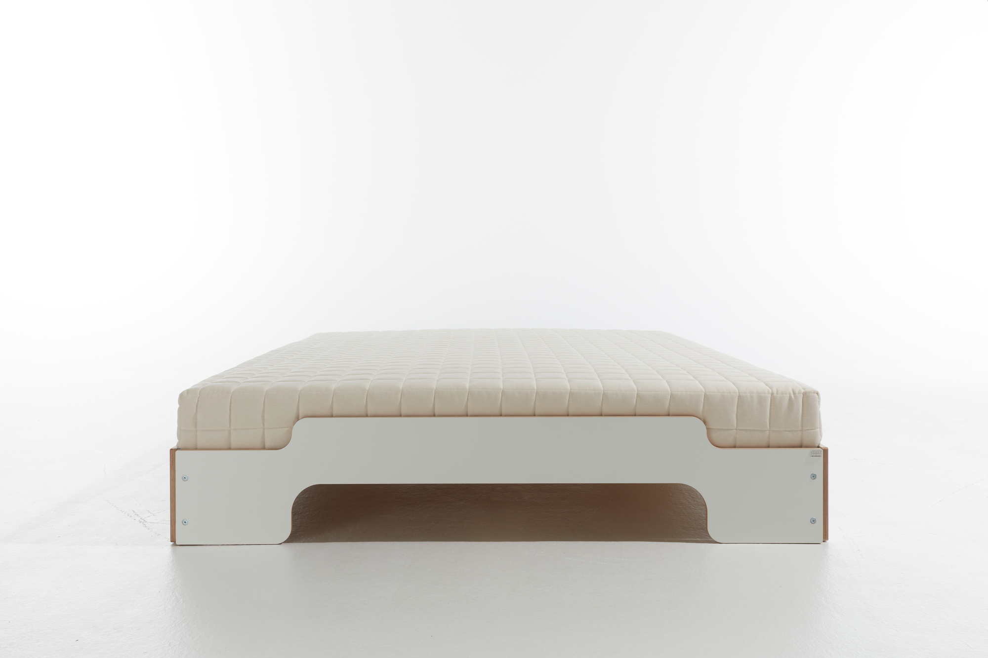 Stacking Bed CPL White Comfort height Müller Möbelwerkstätten 950m2
