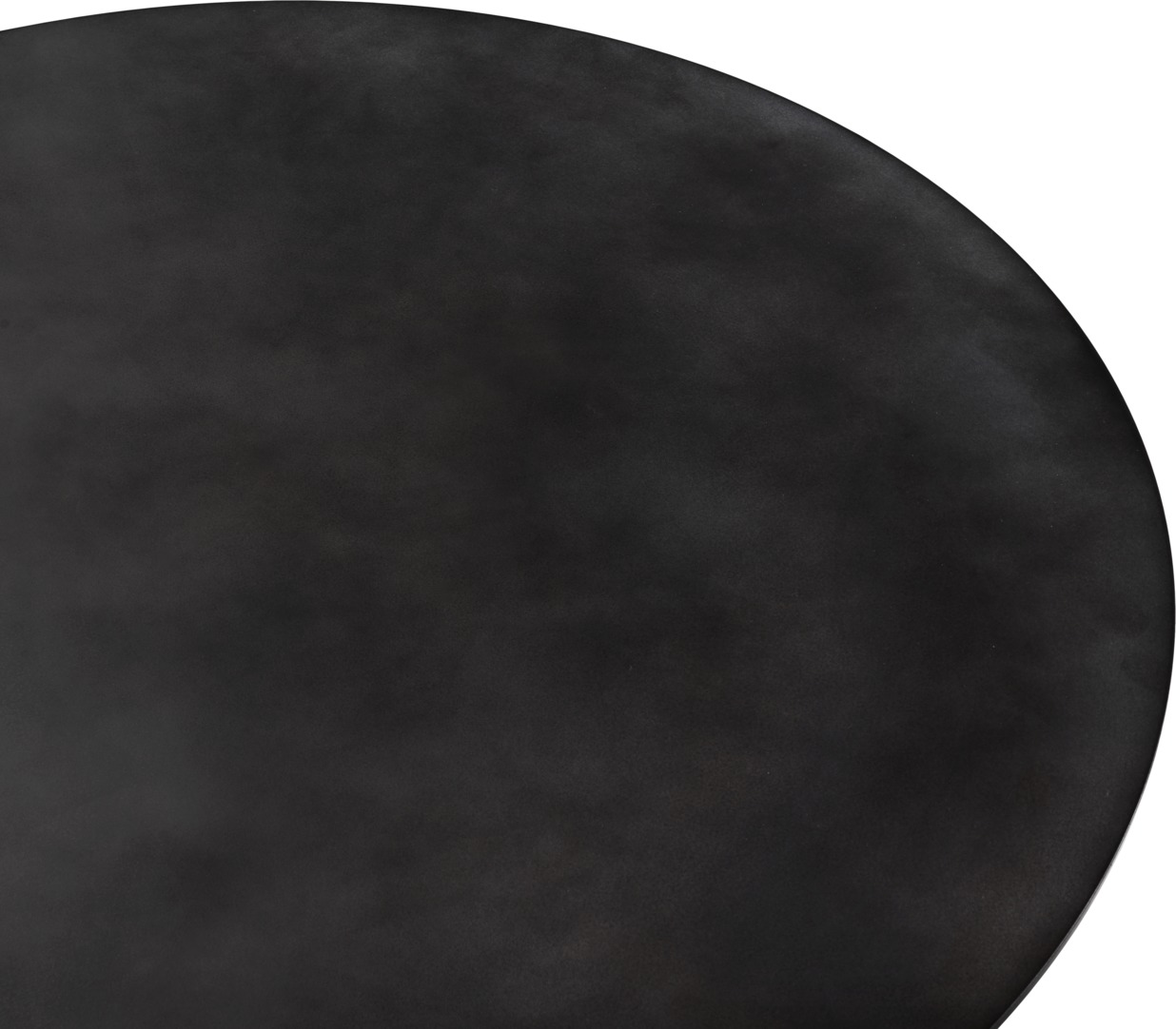 Epic Coffee Table Midnight Black Steel 110 Gubi
