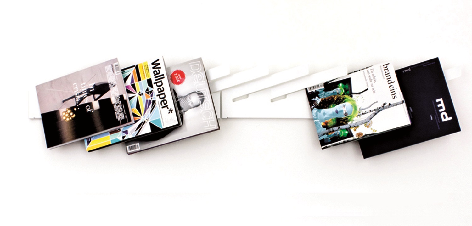 Mr_magazine holder Linea1 by Müller Möbelwerkstätten