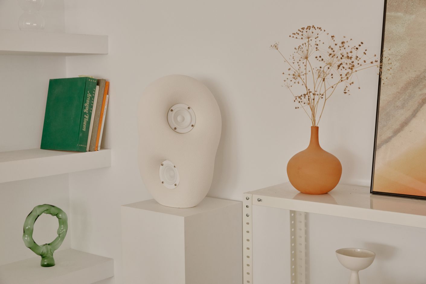 Acoustic sculpture Loudspeaker Transparent