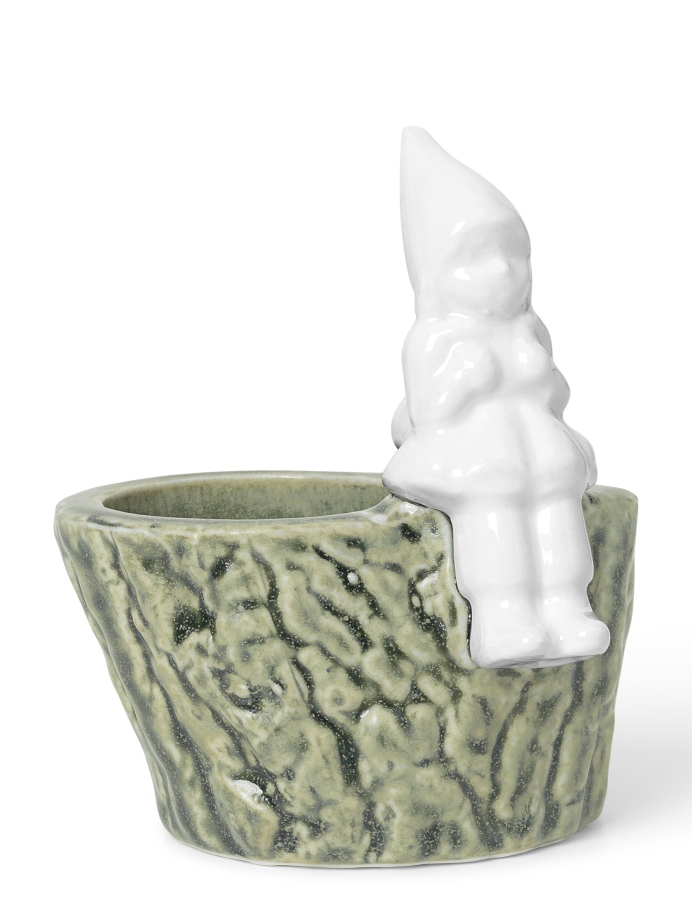 Christmas Tales Julepause Candle Holder H 10 cm Kähler SINGLE PIECES